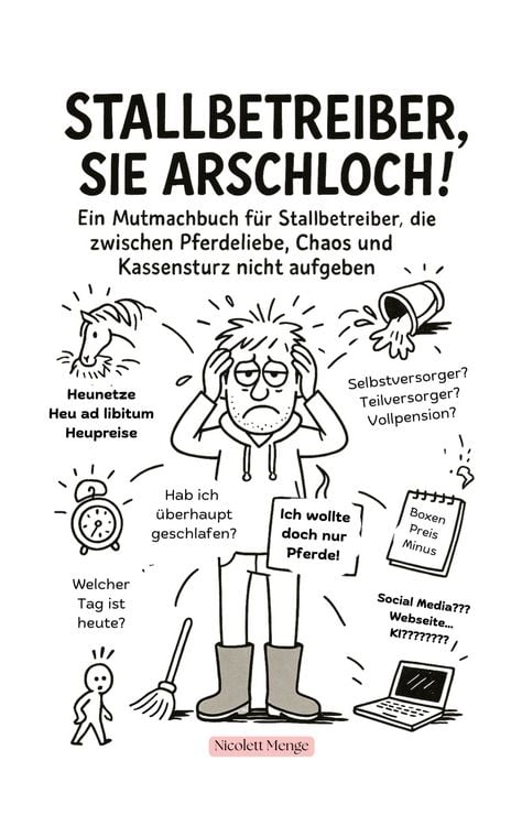 Produktbild: Stallbetreiber, Sie Arschloch!