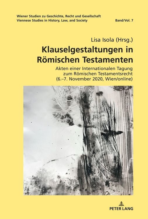 Produktbild: Klauselgestaltungen in R&ouml;mischen Testamenten