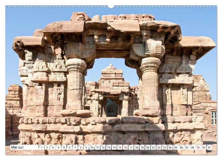 Produktbild: Momente einer Reise - Goa und Karnataka (hochwertiger Premium Wandkalender 2027 DIN A2 quer), Kunstdruck in Hochglanz