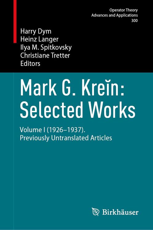 Produktbild: Mark G. Kreĭn: Selected Works