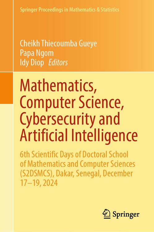 Produktbild: Mathematics, Computer Science, Cybersecurity and Artificial Intelligence