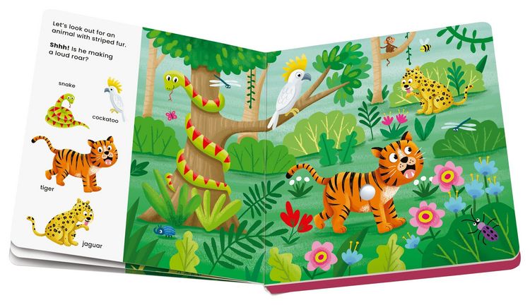 Produktbild: Play+ Shh ... who's there? Jungle Animals