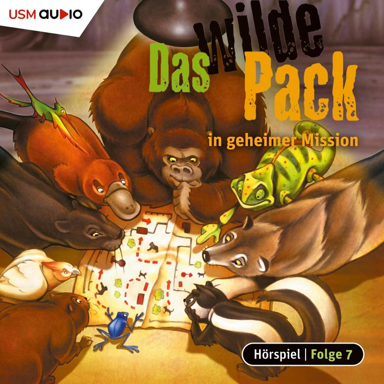 Produktbild: Das wilde Pack in geheimer Mission