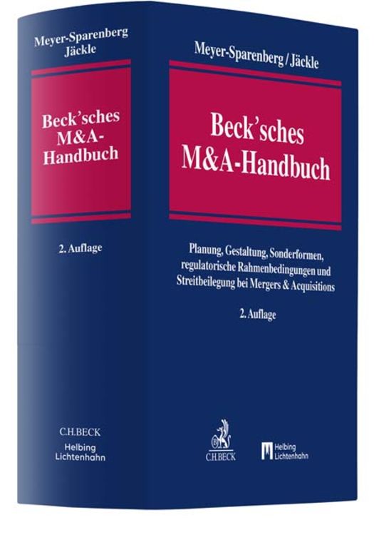 Produktbild: Beck'sches M&A-Handbuch