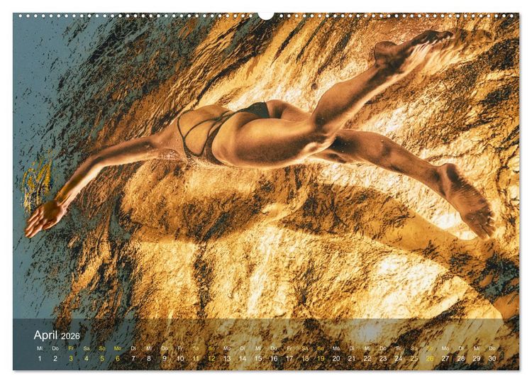 Produktbild: FREUBAD (hochwertiger Premium Wandkalender 2026 DIN A2 quer), Kunstdruck in Hochglanz