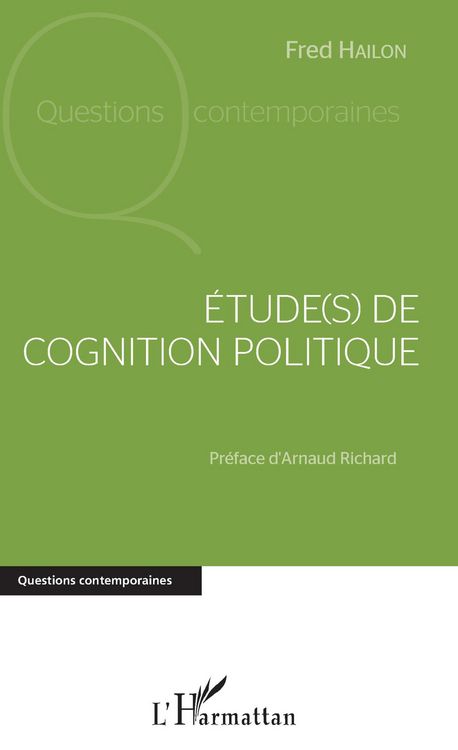 Produktbild: &Eacute;tude(s) de cognition politique