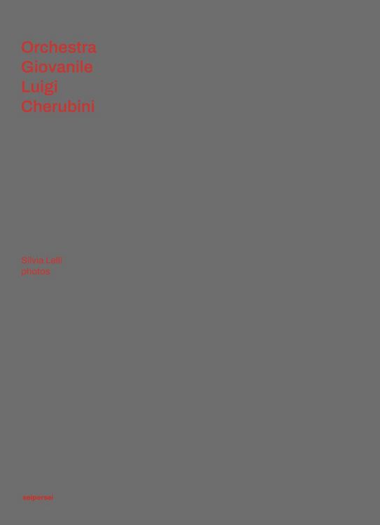 Produktbild: Orchestra Giovanile Luigi Cherubini. Ediz. italiana e inglese