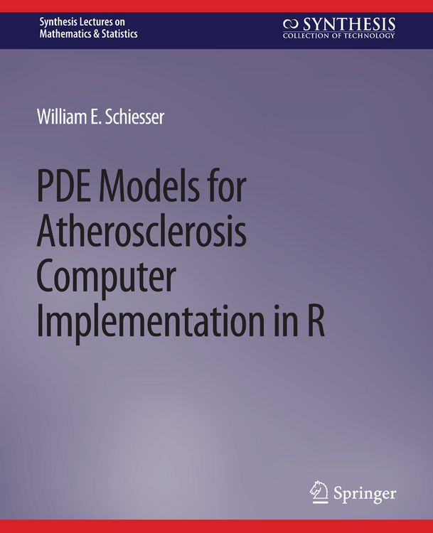 Produktbild: PDE Models for Atherosclerosis Computer Implementation in R