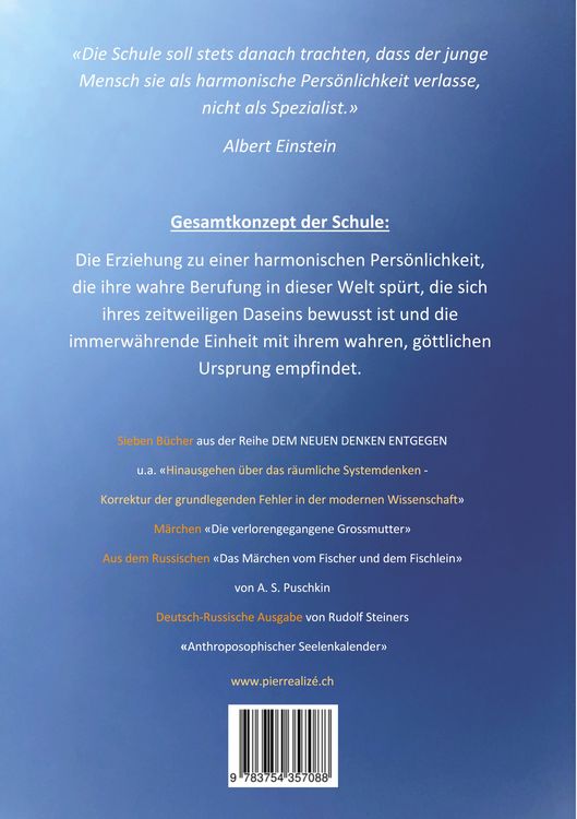 Produktbild: Schule f&uuml;r harmonische Pers&ouml;nlichkeitsentwicklung