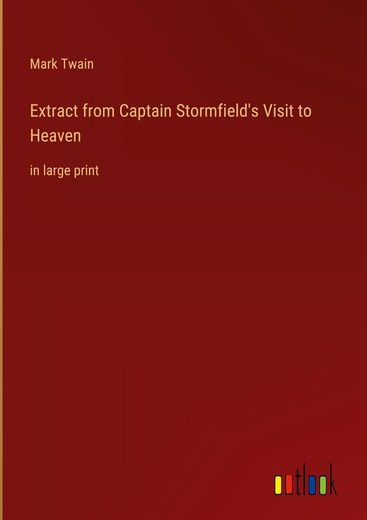 Produktbild: Extract from Captain Stormfield's Visit to Heaven