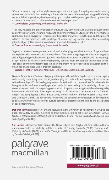 Produktbild: Women, Celebrity and Cultures of Ageing