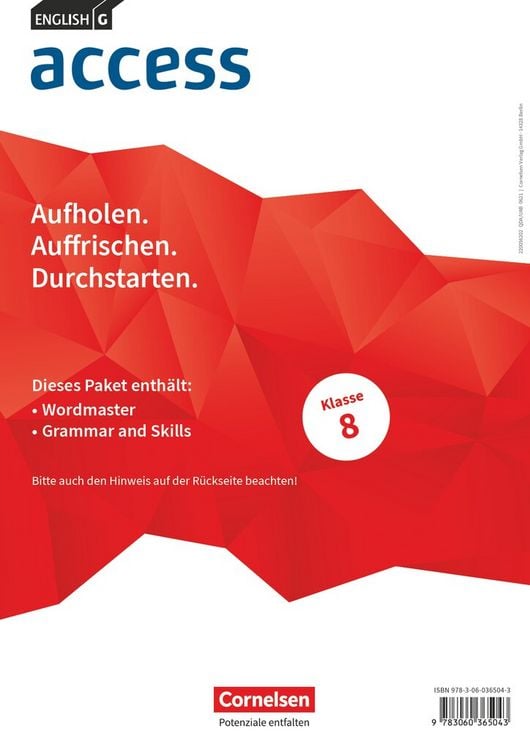 Produktbild: Access - Allgemeine Ausgabe 2014 - Band 4: 8. Schuljahr