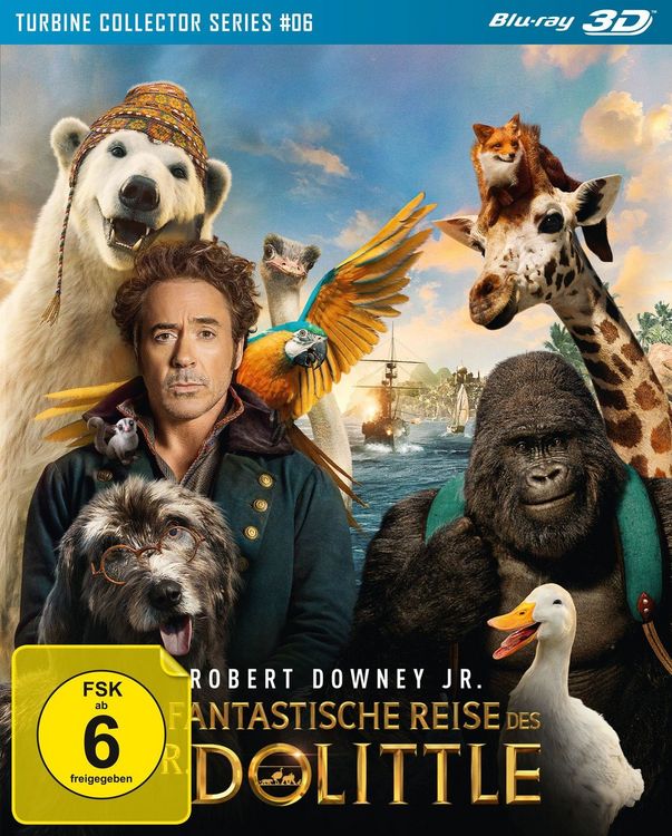 Produktbild: Die fantastische Reise des Dr. Dolittle - 3D - Turbine Collector Series #06 (Blu-ray 3D)