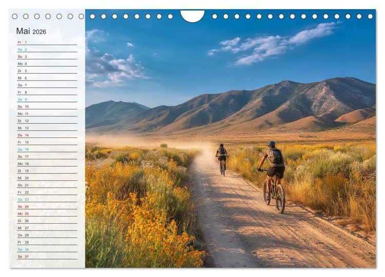 Produktbild: Freiheit sp&uuml;ren (Wandkalender 2026 DIN A4 quer), CALVENDO Monatskalender