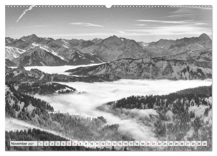 Produktbild: Traumhafte Allg&auml;uer Alpen (hochwertiger Premium Wandkalender 2027 DIN A2 quer), Kunstdruck in Hochglanz