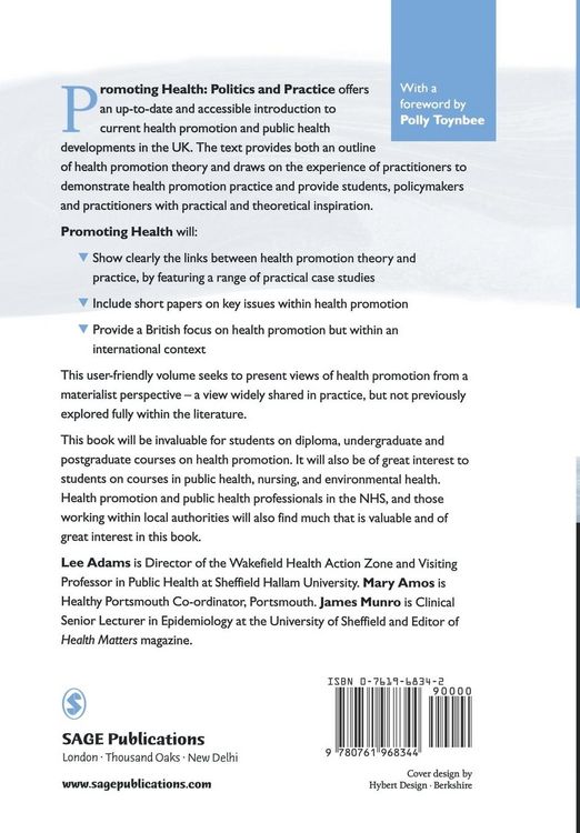 Produktbild: Promoting Health