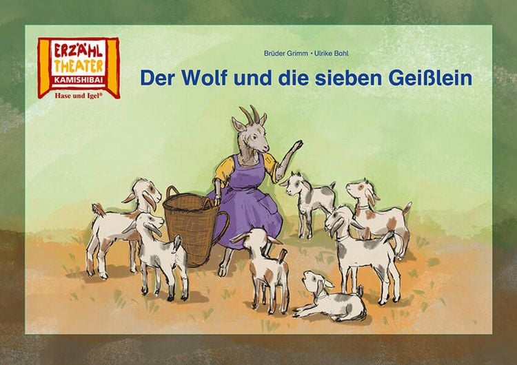 Produktbild: Der Wolf und die sieben Gei&szlig;lein / Kamishibai Bildkarten