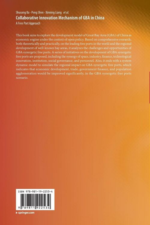 Produktbild: Collaborative Innovation Mechanism of GBA in China