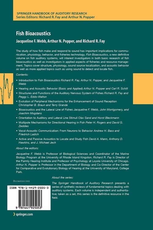 Produktbild: Fish Bioacoustics