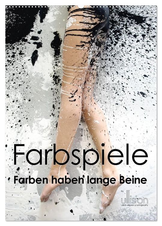 Produktbild: Farbspiele &ndash; Farben haben lange Beine (Wandkalender 2027 DIN A2 hoch), CALVENDO Monatskalender