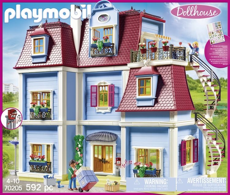 Produktbild: PLAYMOBIL&reg; 70205 Dollhouse Mein Gro&szlig;es Puppenhaus