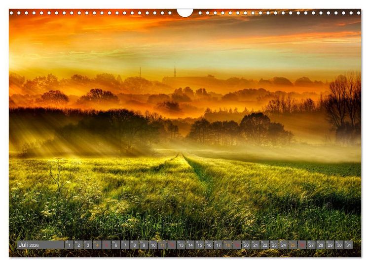 Produktbild: Friesland, verzauberte Landschaft an der Nordsee (Wandkalender 2026 DIN A3 quer), CALVENDO Monatskalender