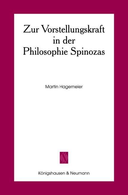 Produktbild: Zur Vorstellungskraft in der Philosophie Spinozas