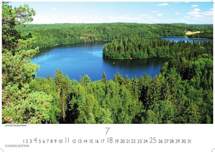 Produktbild: Finnland Kalender 2027 &ndash; Wandkalender | Fotokalender Nordeuropa 35x50cm Grosses Format &ndash; mit beeindruckenden Naturaufnahmen aus Finnland