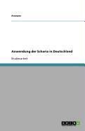 Produktbild: Anwendung der Scharia in Deutschland