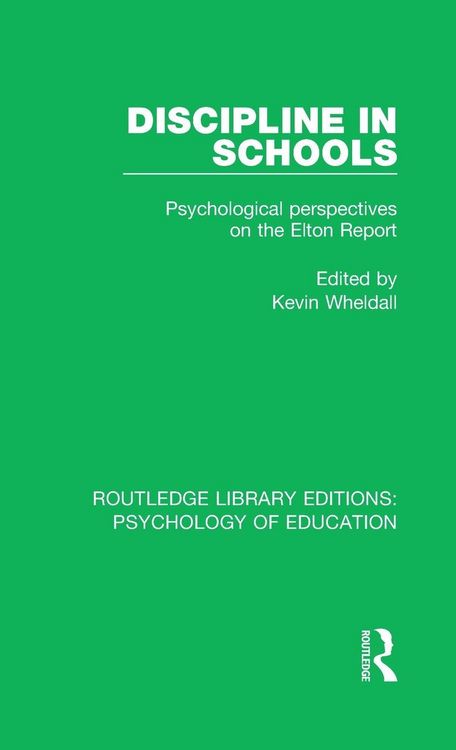 Produktbild: Discipline in Schools