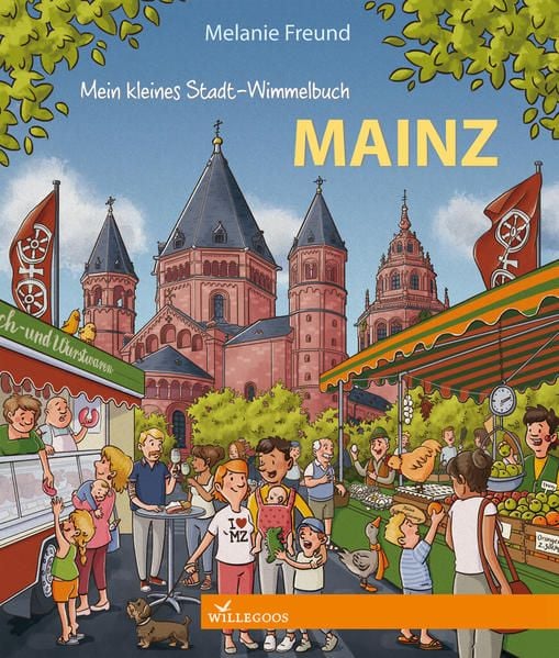 Produktbild: Mein kleines Stadt-Wimmelbuch Mainz