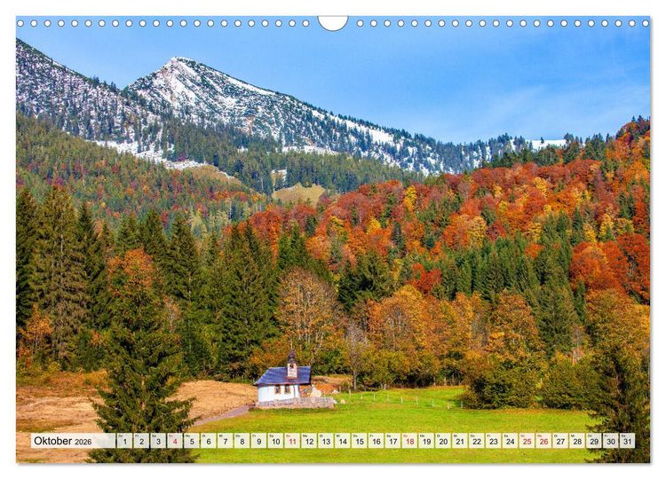 Produktbild: Gr&uuml;&szlig;e aus Unken (Wandkalender 2026 DIN A3 quer), CALVENDO Monatskalender