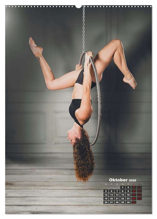 Produktbild: Aerial Hoop Magic (hochwertiger Premium Wandkalender 2026 DIN A2 hoch), Kunstdruck in Hochglanz