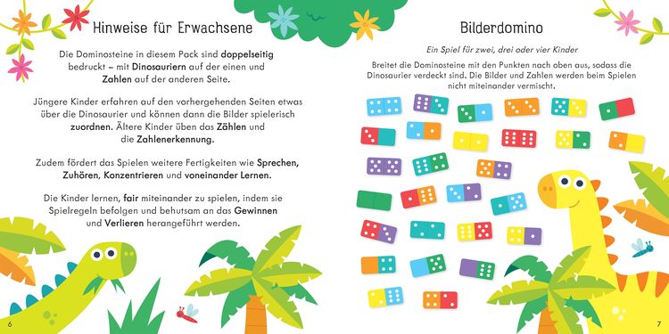 Produktbild: Meine Welt der Spiele: Dinostarkes Domino