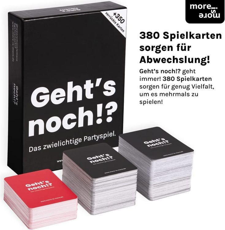 Produktbild: Geht's noch!? - das zwielichtige Partyspiel