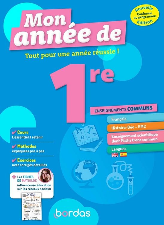 Produktbild: L'ann&eacute;e de 1re, tous les enseignements communs : nouveau bac