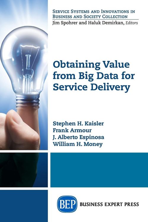 Produktbild: Obtaining Value from Big Data for Service Delivery