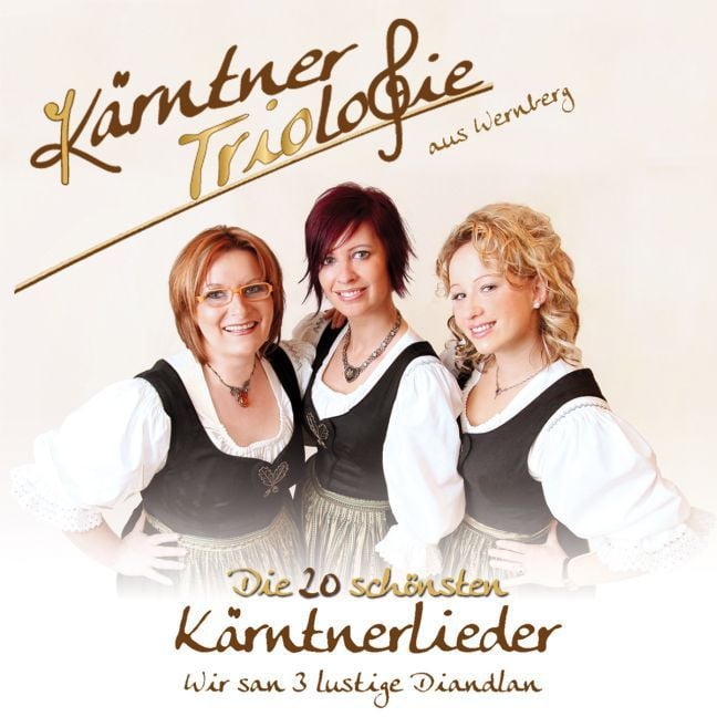 Produktbild: Die 20 sch&ouml;nsten K&auml;rntnerlieder-Wir san 3 lustig