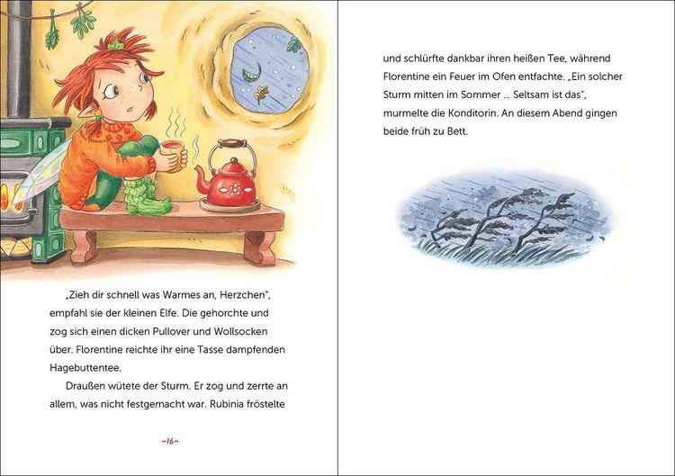Produktbild: Rubinia Wunderherz, die mutige Waldelfe (Band 5) - Der geheimnisvolle Eiszauber