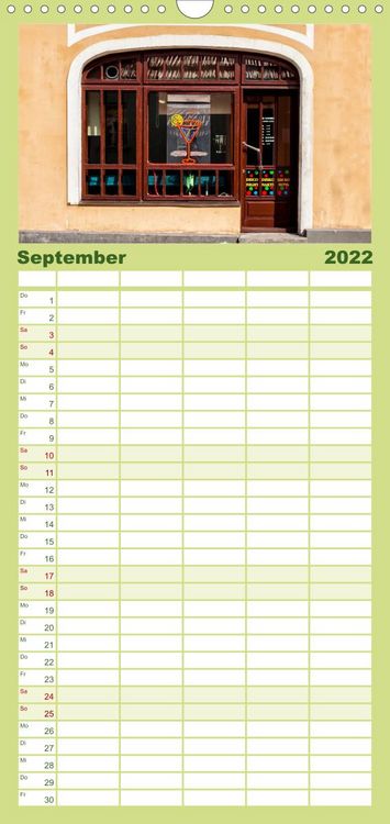 Produktbild: Familienplaner Lettland - Streifz&uuml;ge durch das mittlere Baltikum (Wandkalender 2022 , 21 cm x 45 cm, hoch)