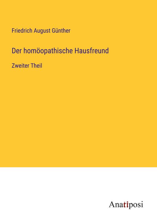 Produktbild: Der hom&ouml;opathische Hausfreund