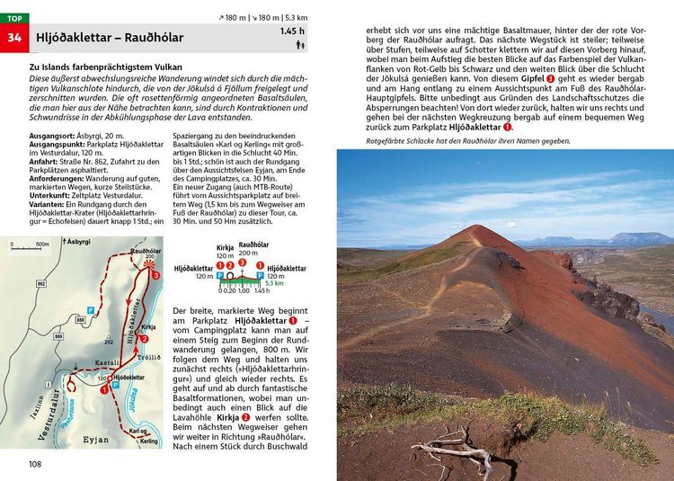 Produktbild: ROTHER Wanderf&uuml;hrer Island. 66 Touren auf der Insel aus Feuer und Eis &ndash; zu Wasserf&auml;llen, Gletschern und Vulkanen