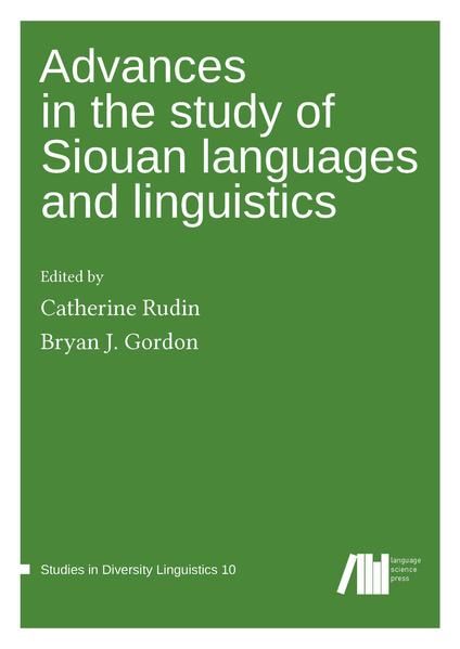 Produktbild: Advances in the study of Siouan languages and linguistics