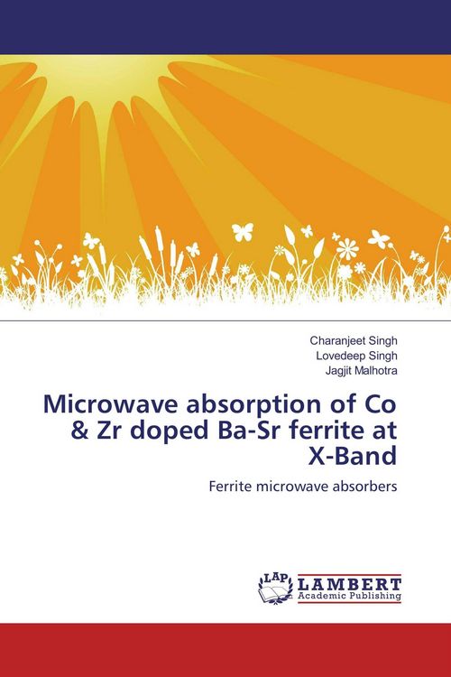 Produktbild: Microwave absorption of Co & Zr doped Ba-Sr ferrite at X-Band