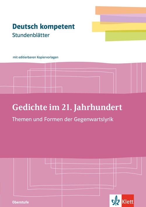 Produktbild: Stundenbl&auml;tter Gedichte im 21. Jahrhundert