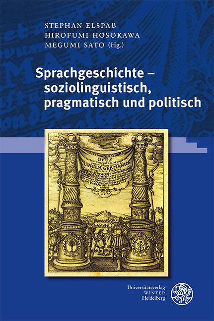 Produktbild: Sprachgeschichte &ndash; soziolinguistisch, pragmatisch und politisch