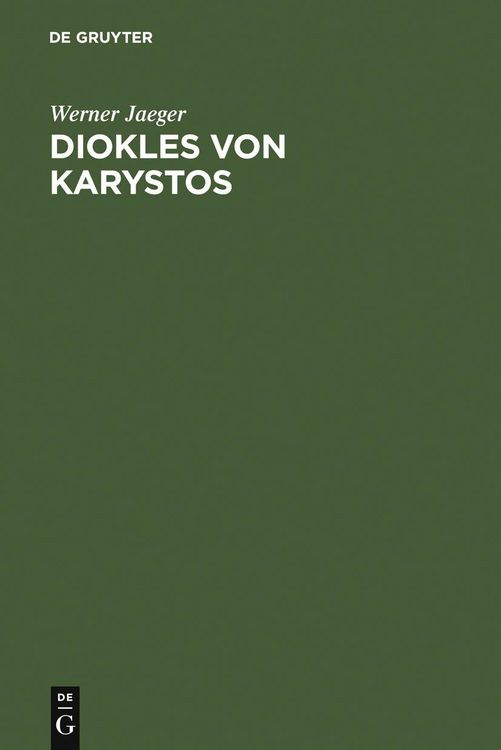 Produktbild: Diokles von Karystos