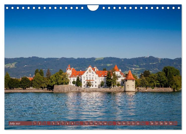 Produktbild: Bavaria.The Allgaeu and the Koenigssse (Wall Calendar 2027 DIN A4 landscape), CALVENDO 12 Month Wall Calendar