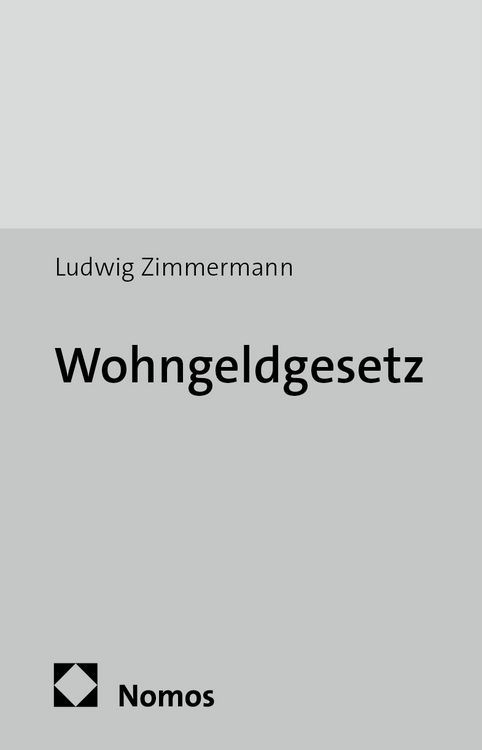 Produktbild: Wohngeldgesetz