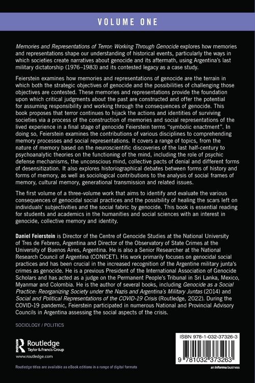 Produktbild: Memories and Representations of Terror